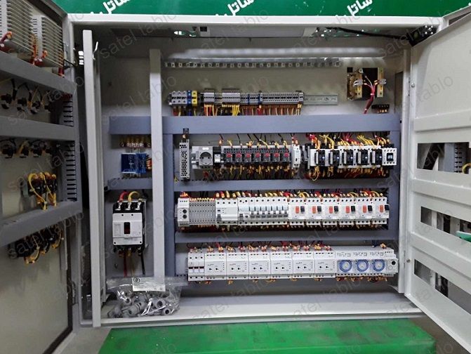 تابلو برق تک فاز