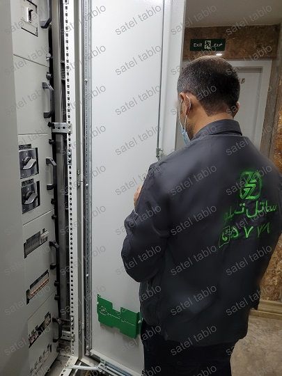 تست تابلو برق ساتل تابلو