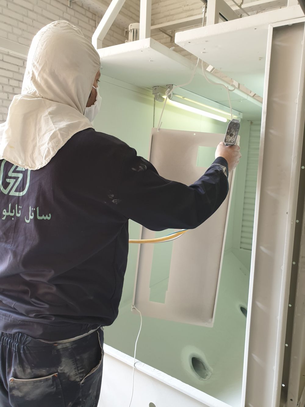 خط رنگ تابلو برق