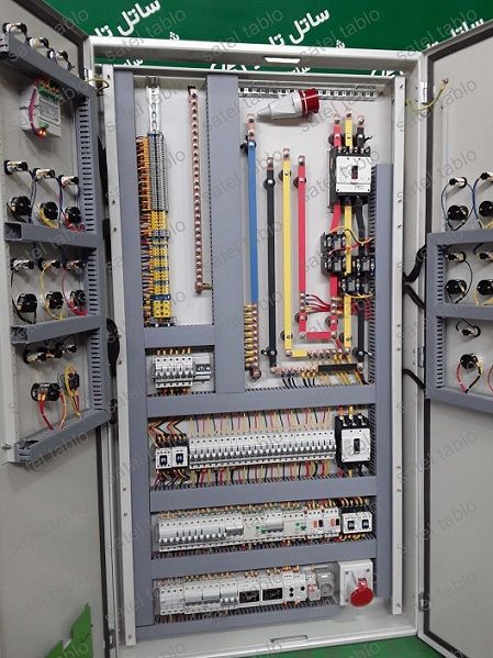 تابلو برق ساختمان تجاری ساتل تابلو